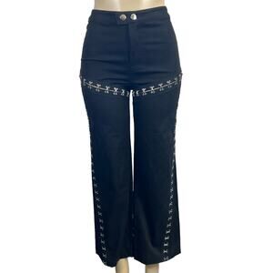 I.AM.GIA embellished wide leg Jeans, size small